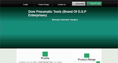 Desktop Screenshot of dompneumatictools.com