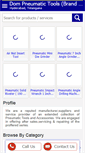 Mobile Screenshot of dompneumatictools.com